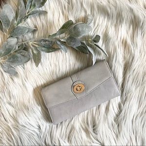 Charming Charlie Gray Grey Wallet